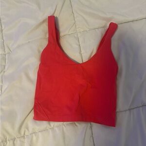 lululemon hot pink Crop Top